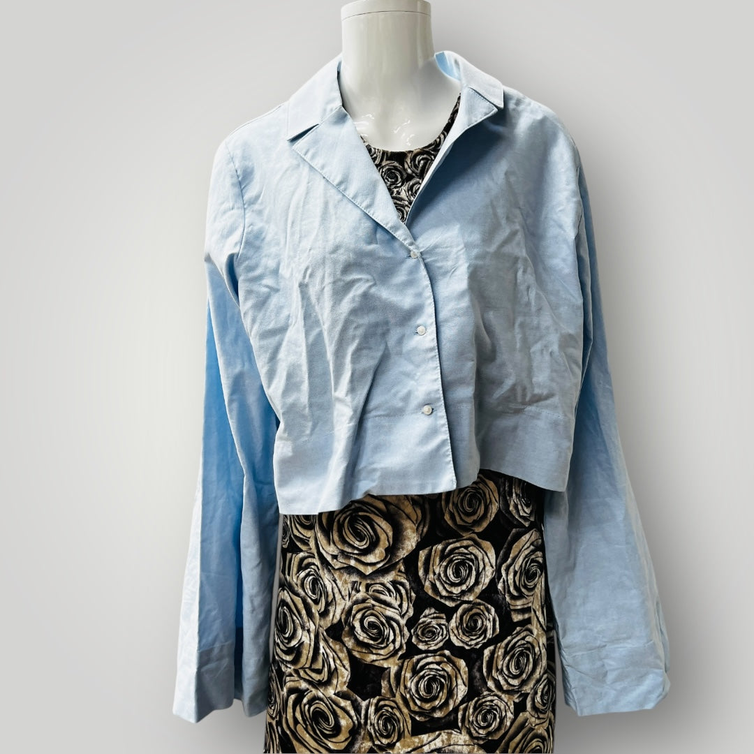 GEORGIA ALICE / bell sleeve shirt / 10 / made in nz / BNWT / $479rrp (3883907344873125103)
