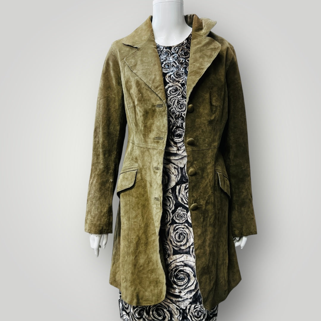 velvet / sleeveless floral dress / s (3883907379452883528)