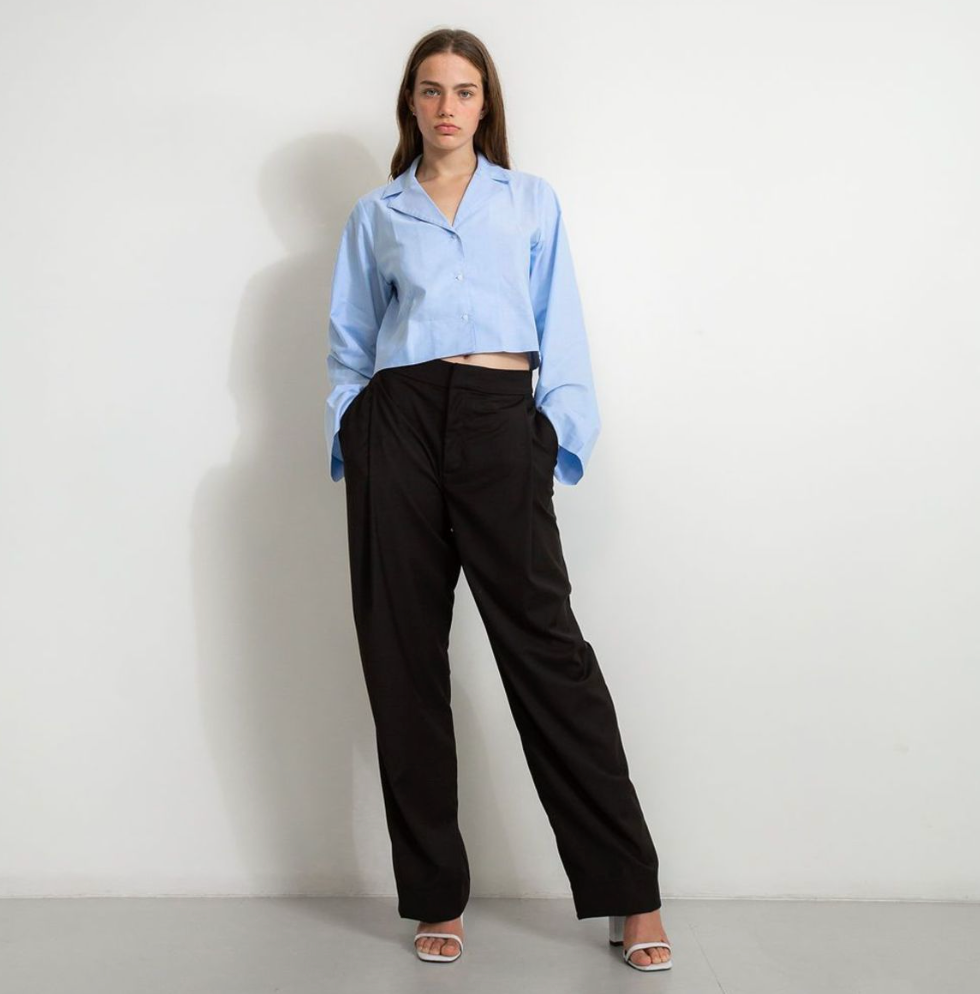 GEORGIA ALICE / bell sleeve shirt / 10 / made in nz / BNWT / $479rrp (3883926636609817466)