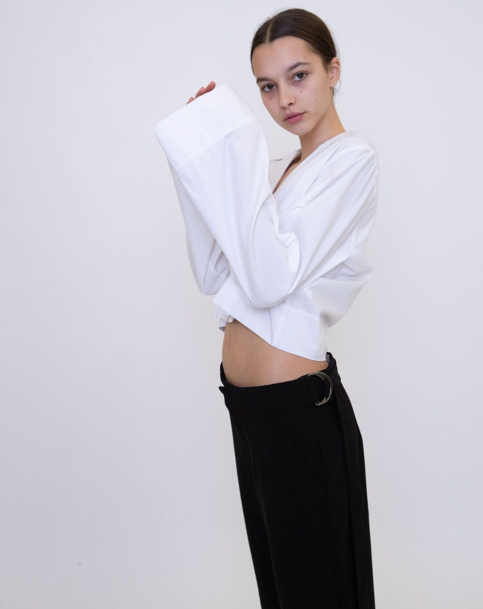 GEORGIA ALICE / bell sleeve shirt / 10 / made in nz / BNWT / $479rrp (3883926643196160653)