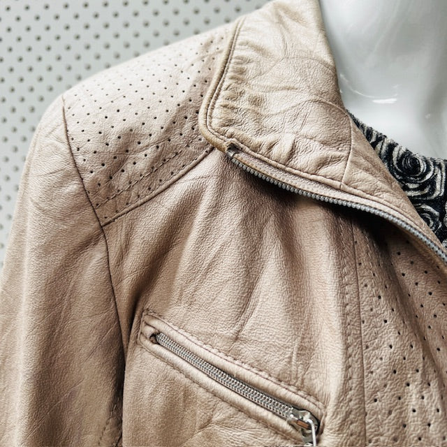 BONiTA / vegan leather jacket / 38 (3883996322483876136)