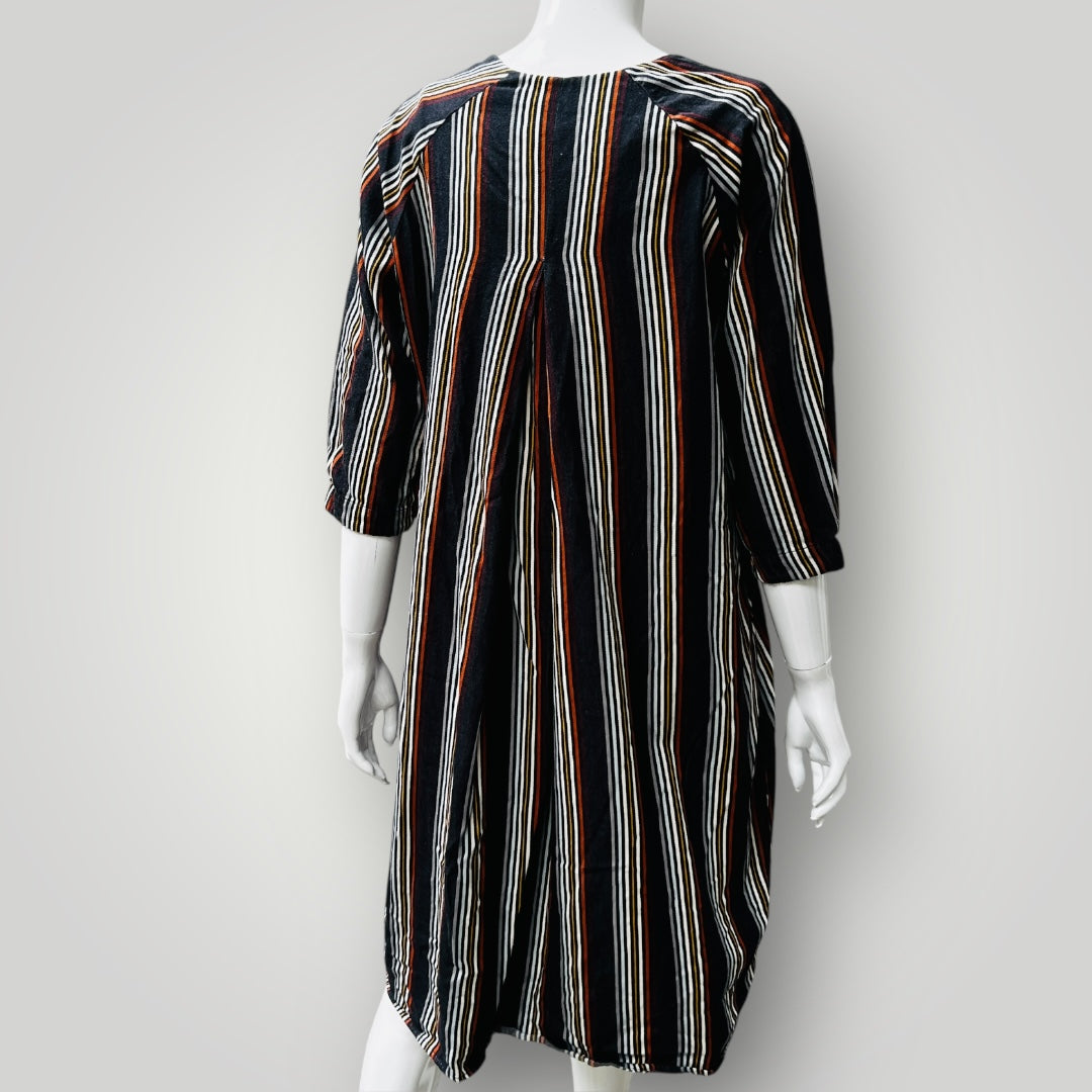 KOWTOW / collete dress / stripe / s / nz made / $280rrp (3883996694634210306)