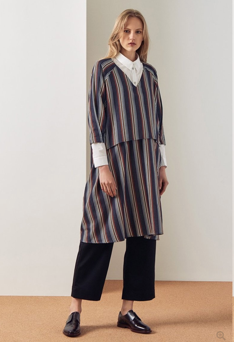 KOWTOW / collete dress / stripe / s / nz made / $280rrp (3884001547395752624)