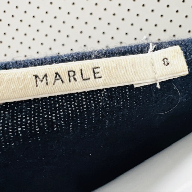 MARLE / 'mason' cashmere jumper / nz made / s / rrp $450 (3884154659373294062)