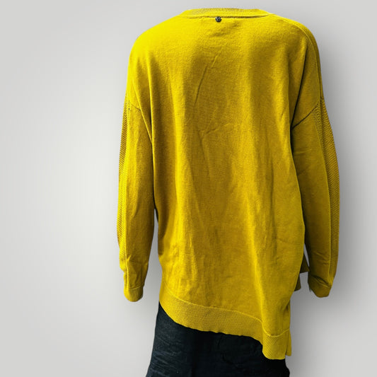 VERGE / 'unwind' wool sweater / chartreuse / L (3884154966944079115)