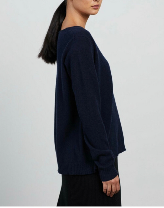 MARLE / 'mason' cashmere jumper / nz made / s / rrp $450 (3884162752560377114)