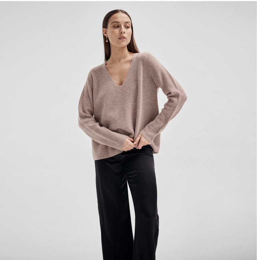MARLE / 'mason' cashmere jumper / nz made / s / rrp $450 (3884162840972014969)
