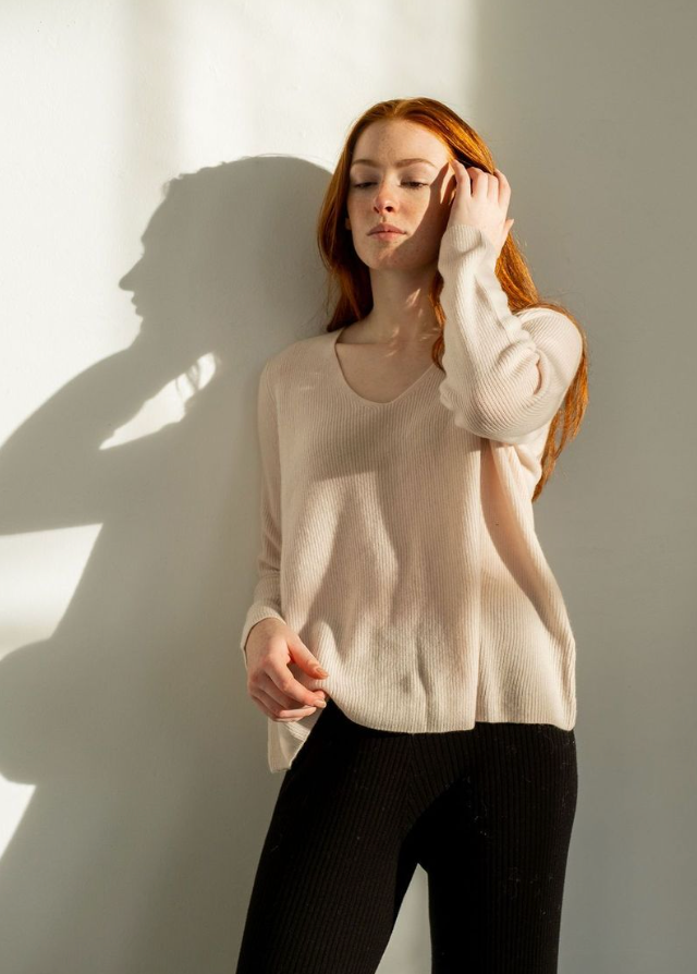 MARLE / 'mason' cashmere jumper / nz made / s / rrp $450 (3884162846212551216)