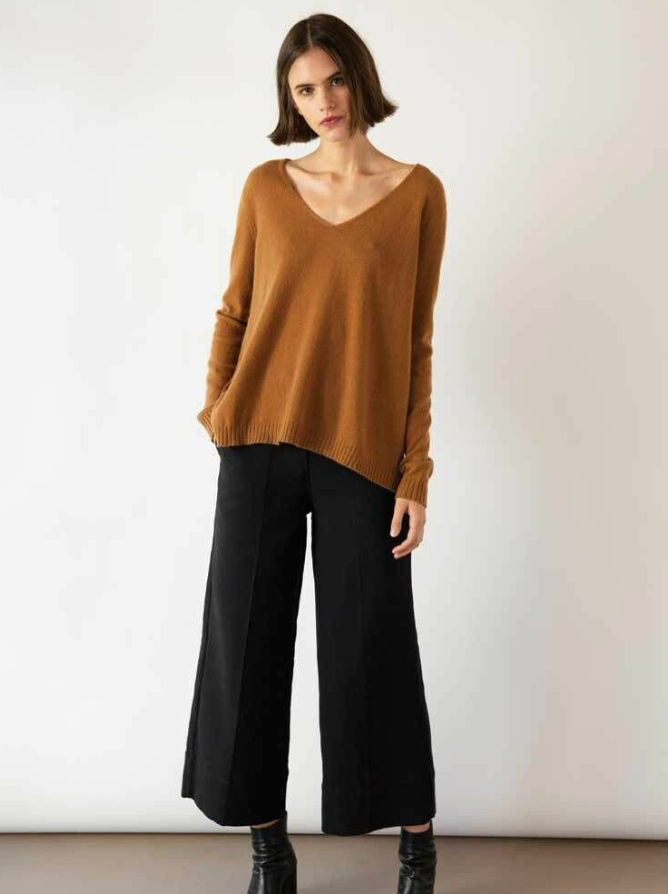MARLE / 'mason' cashmere jumper / nz made / s / rrp $450 (3884162848906062855)