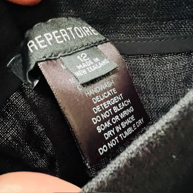REPERTOIRE / linen pants / 12 / made in nz (3884591658932464418)