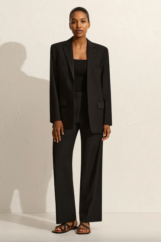 MATTANA / lightweight wool blazer / s/m (3884595028622240167)