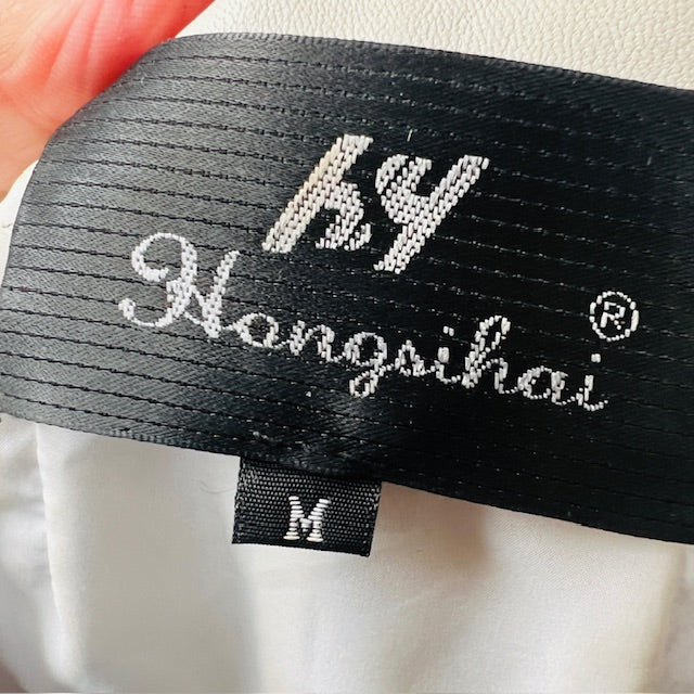 3/4 sleeved / cream / butter soft leather jacket / s Jackets