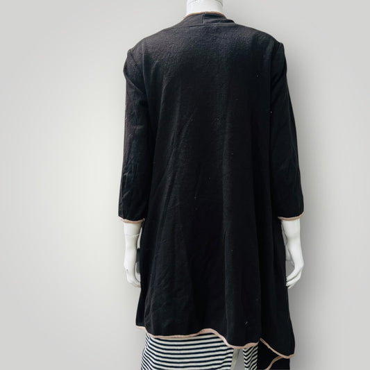 PAULA RYAN / wrap wool jacket / s / nz made (3885115320838083887)