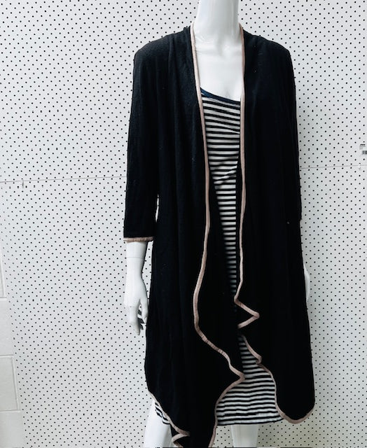 PAULA RYAN / wrap wool jacket / s / nz made (3885118522383376671)
