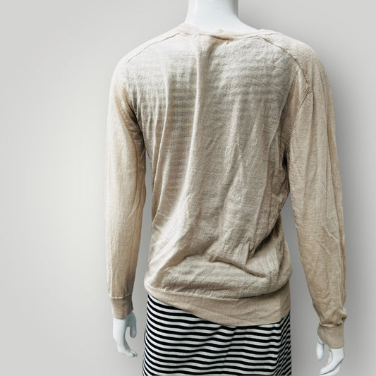 UNTOUCHED WORLD / 'rada' merino v neck / s (3885206934753863457)