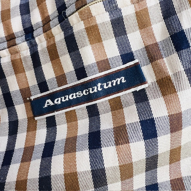AQUASCUTUM / lightweight trench, packs up into pocket / L / XL (3885633139005321687)