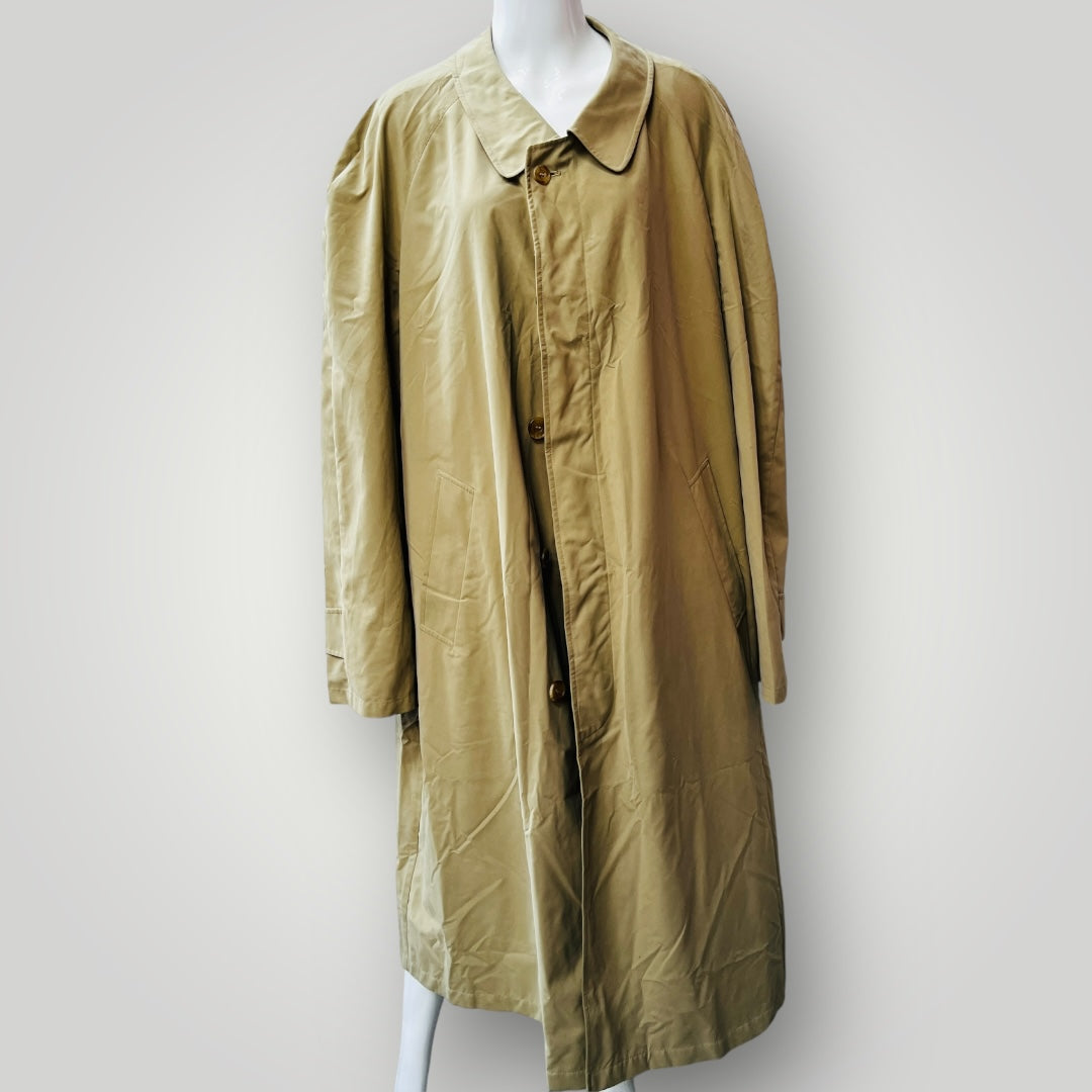 AQUASCUTUM / lightweight trench, packs up into pocket / L / XL (3885634885388104710)