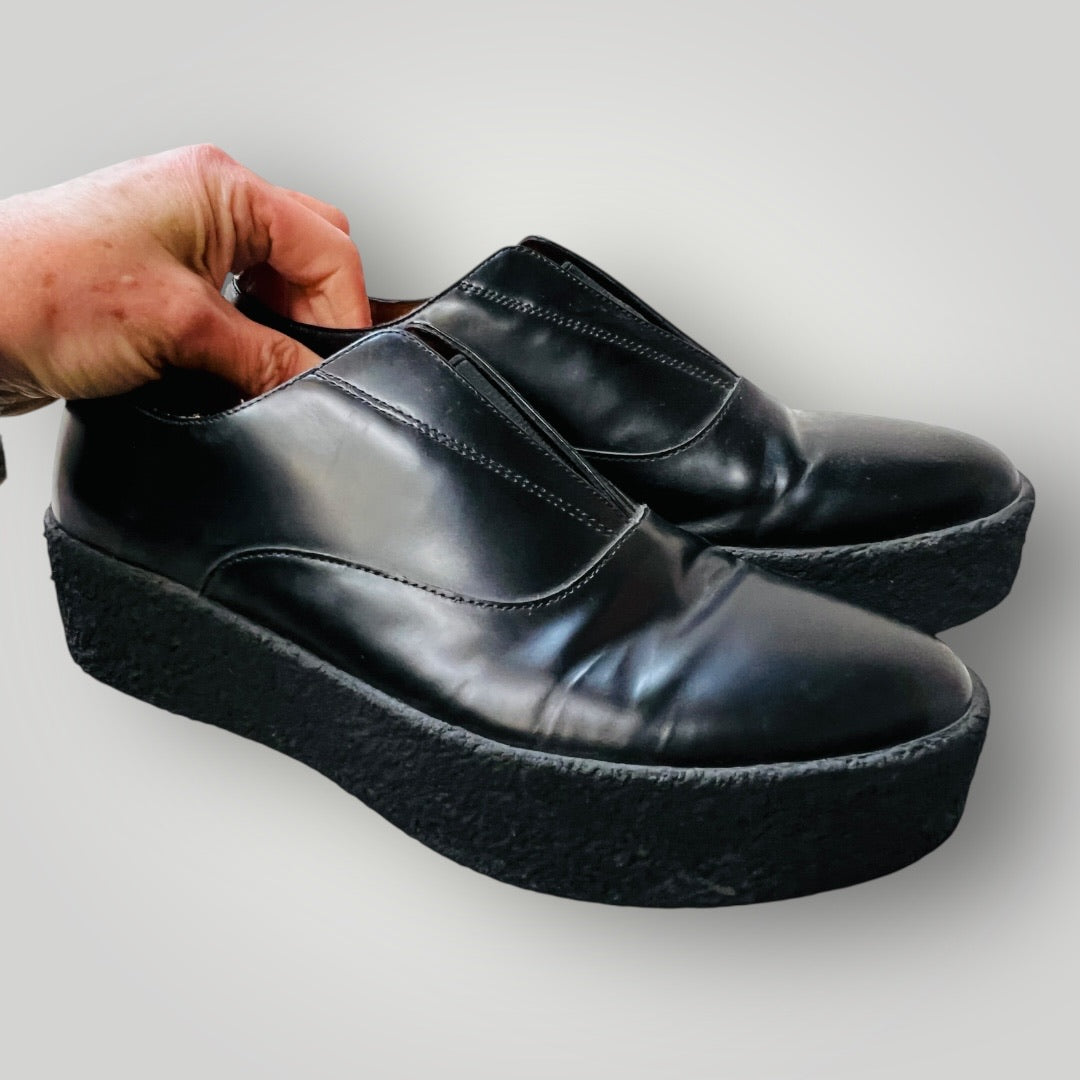 & Other Stories / leather flatform slip ons / 38 (3885721547815663468)