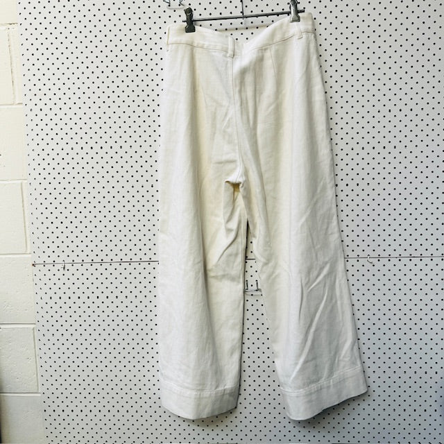 ALICE IN THE EVE / wide legged cropped pants / L (3885800902677683846)