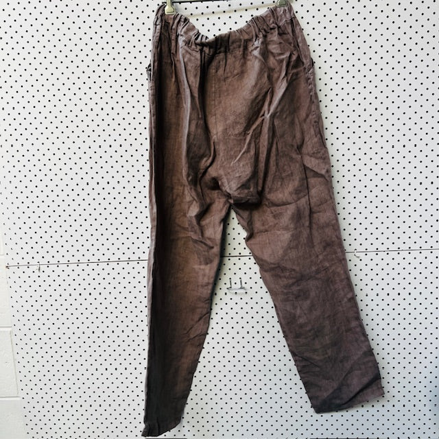THE LINEN LOUGE / linen pants / made in italy / s/m (3885800940045420920)
