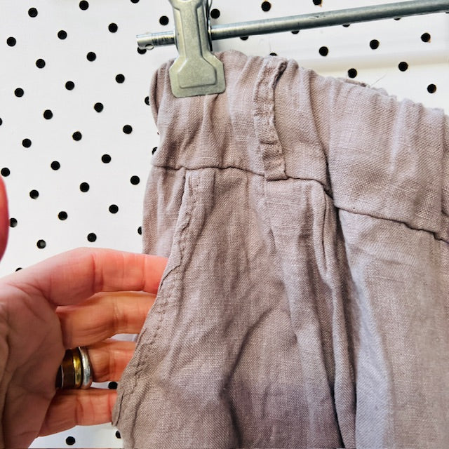 THE LINEN LOUGE / linen pants / made in italy / s/m (3885800943857927259)