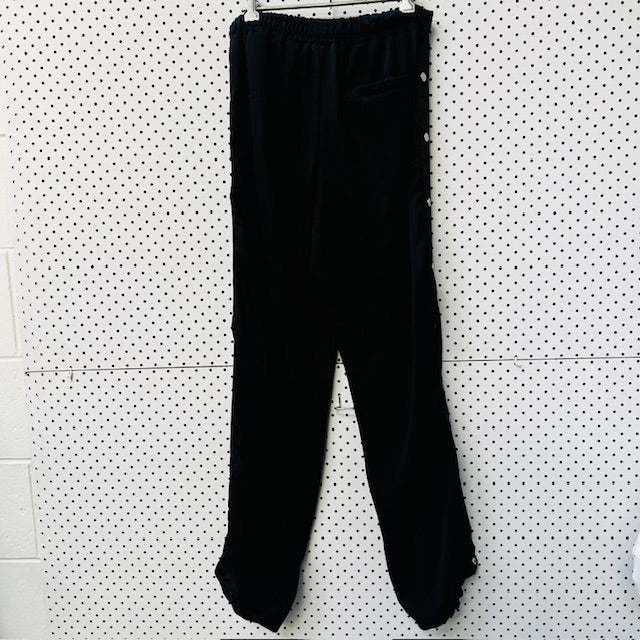 STUSSY x blackletter / dome side wide leg track pants / s (3885800991327048188)