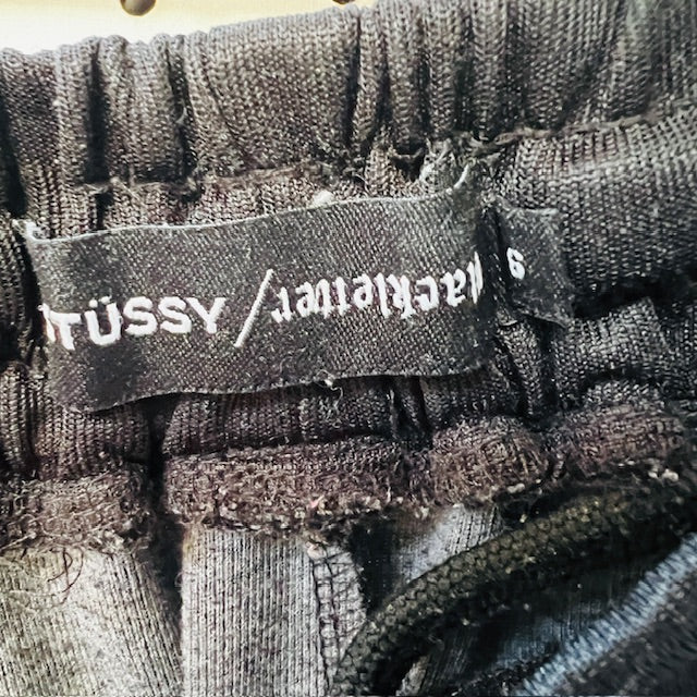 STUSSY x blackletter / dome side wide leg track pants / s (3885800993150425380)