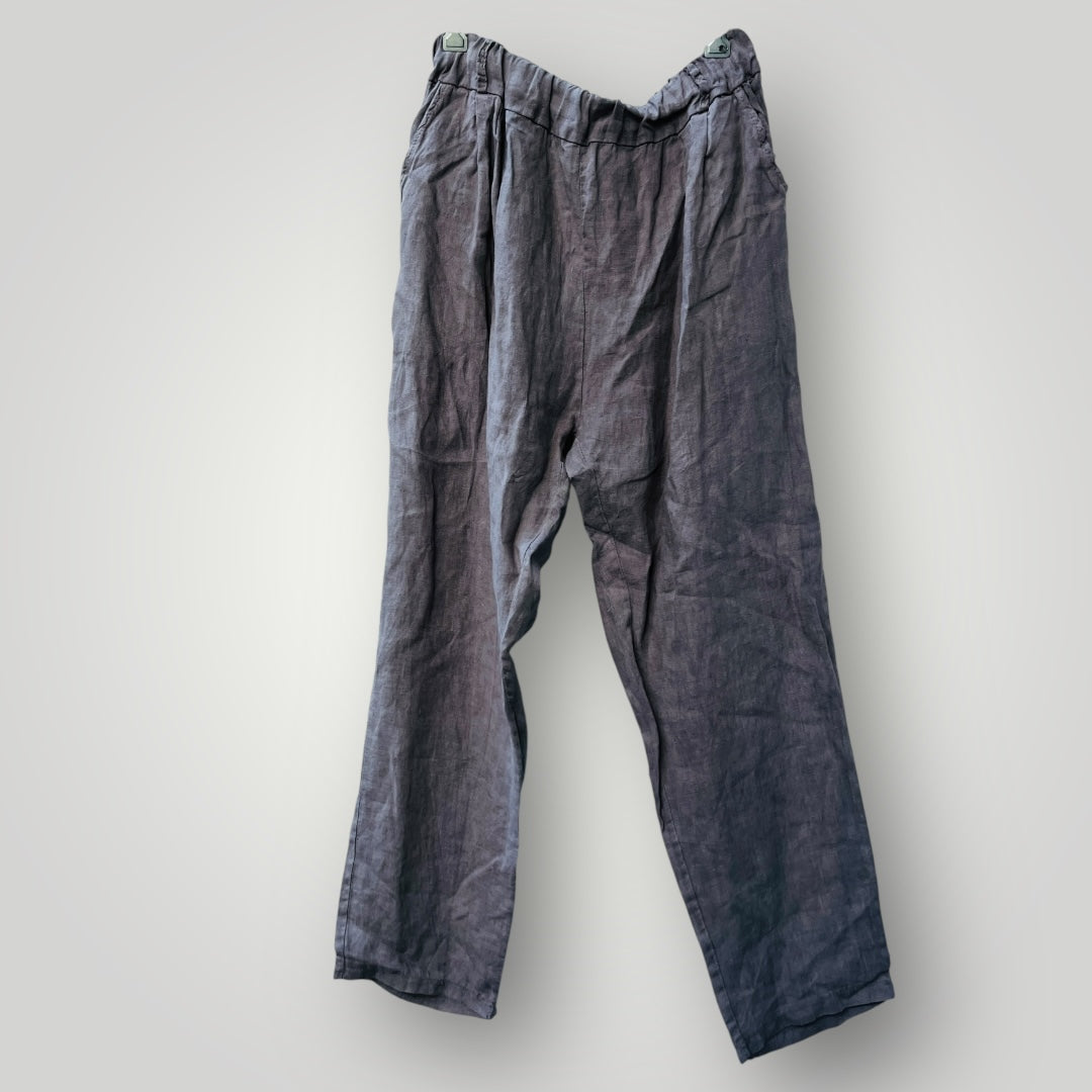 THE LINEN LOUGE / linen pants / made in italy / s/m (3885801198444905944)