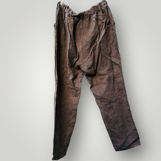 THE LINEN LOUGE / linen pants / made in italy / s/m (3885801200364897308)