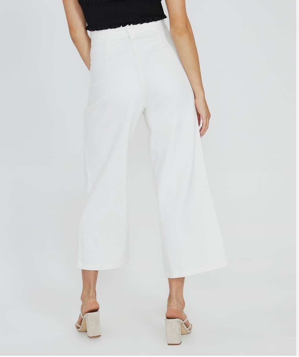 ALICE IN THE EVE / wide legged cropped pants / L (3885802517134857828)