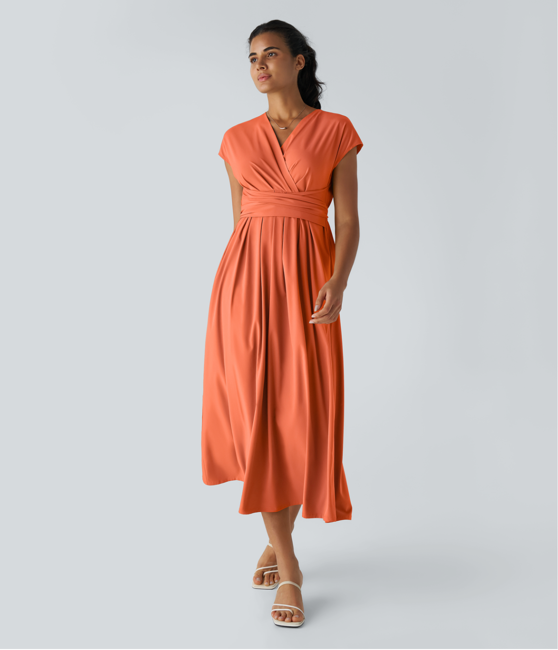 Halara athleisure / Breezeful™ V Neck dress / S (3886225575137691540)