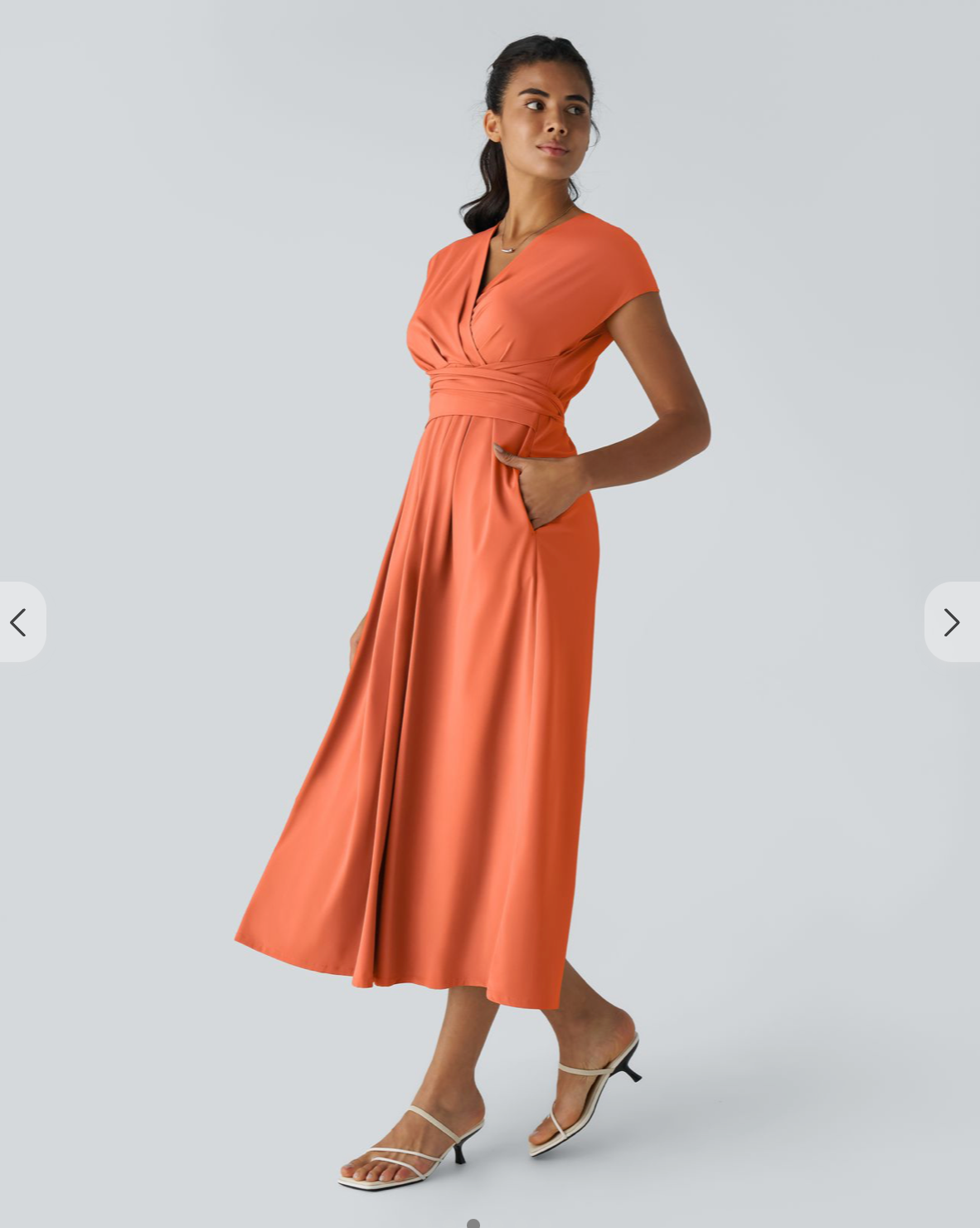 Halara athleisure / Breezeful™ V Neck dress / S (3886225582178101633)