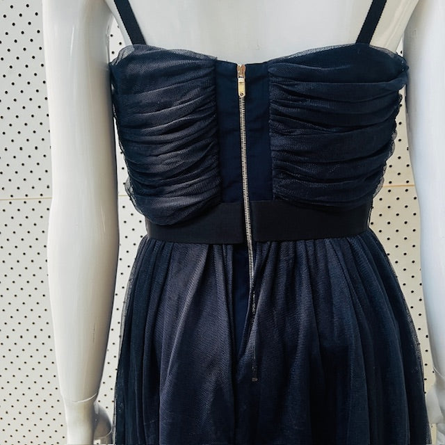 SANDRO PARIS / tulle dress / 44 (s) (3886319074204107357)