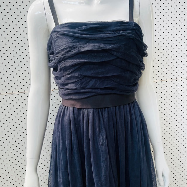 SANDRO PARIS / tulle dress / 44 (s) (3886319075681647618)