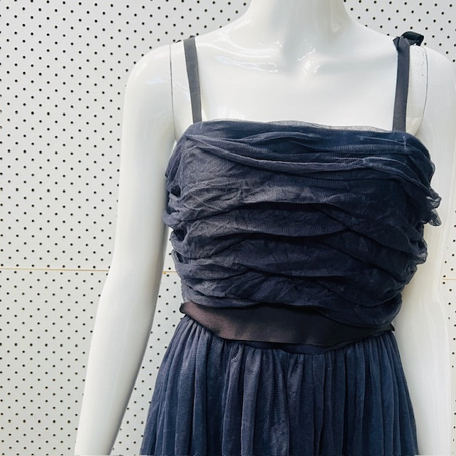SANDRO PARIS / tulle dress / 44 (s) (3886319077226659367)