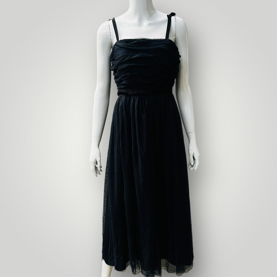 SANDRO PARIS / tulle dress / 44 (s) (3886319367574873776)