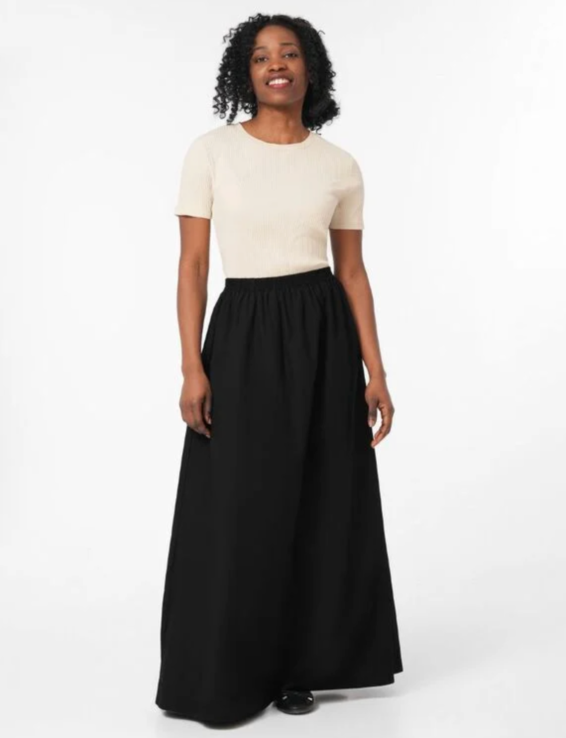 H+H / poplin flare skirt / 14 / new with tags Skirts