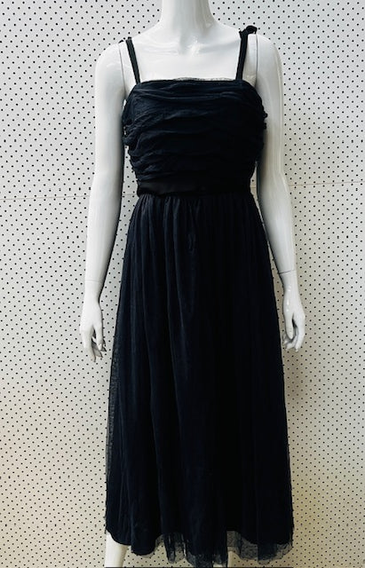 SANDRO PARIS / tulle dress / 44 (s) (3886329043642955219)