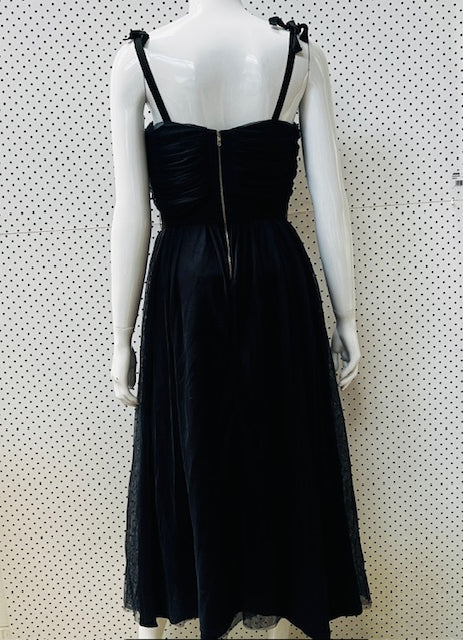 SANDRO PARIS / tulle dress / 44 (s) (3886329061302933685)
