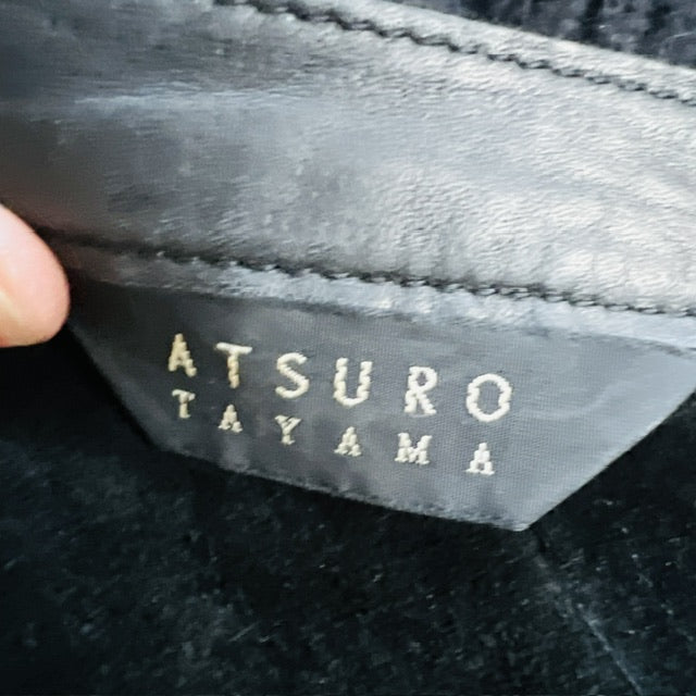 ATSURO TAYAMA / french-japanese designer leather jacket / xs (3886509946341429901)