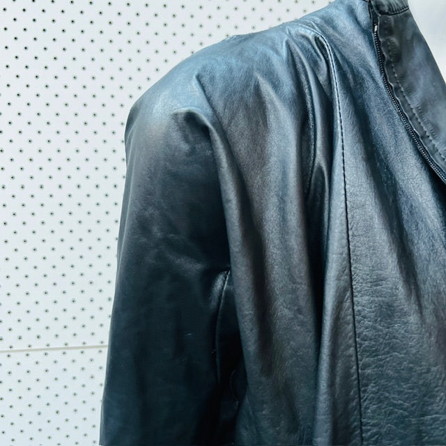 ATSURO TAYAMA / french-japanese designer leather jacket / xs (3886509953601404874)