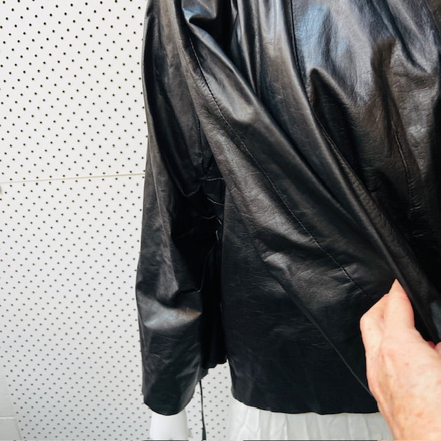 ATSURO TAYAMA / french-japanese designer leather jacket / xs (3886509955288958848)