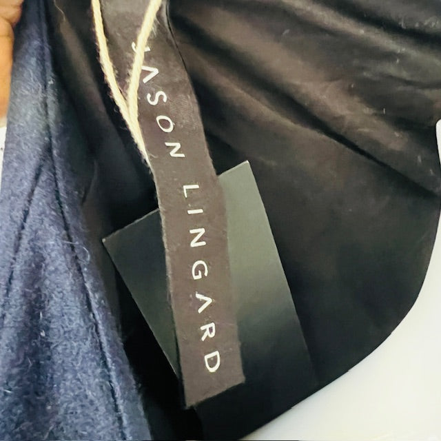JASON LINGARD / 'brutal' long wool coat / new with tags / 1 / made in nz Jackets
