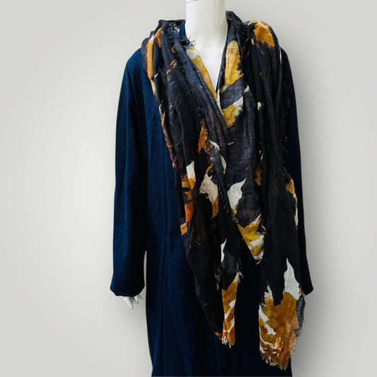 SOPHIE / scarf / large, patterned / designed in nz (3886510544894170989)