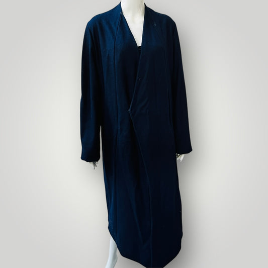 JASON LINGARD / 'brutal' long wool coat / new with tags / 1 / made in nz (3886510548433754937)