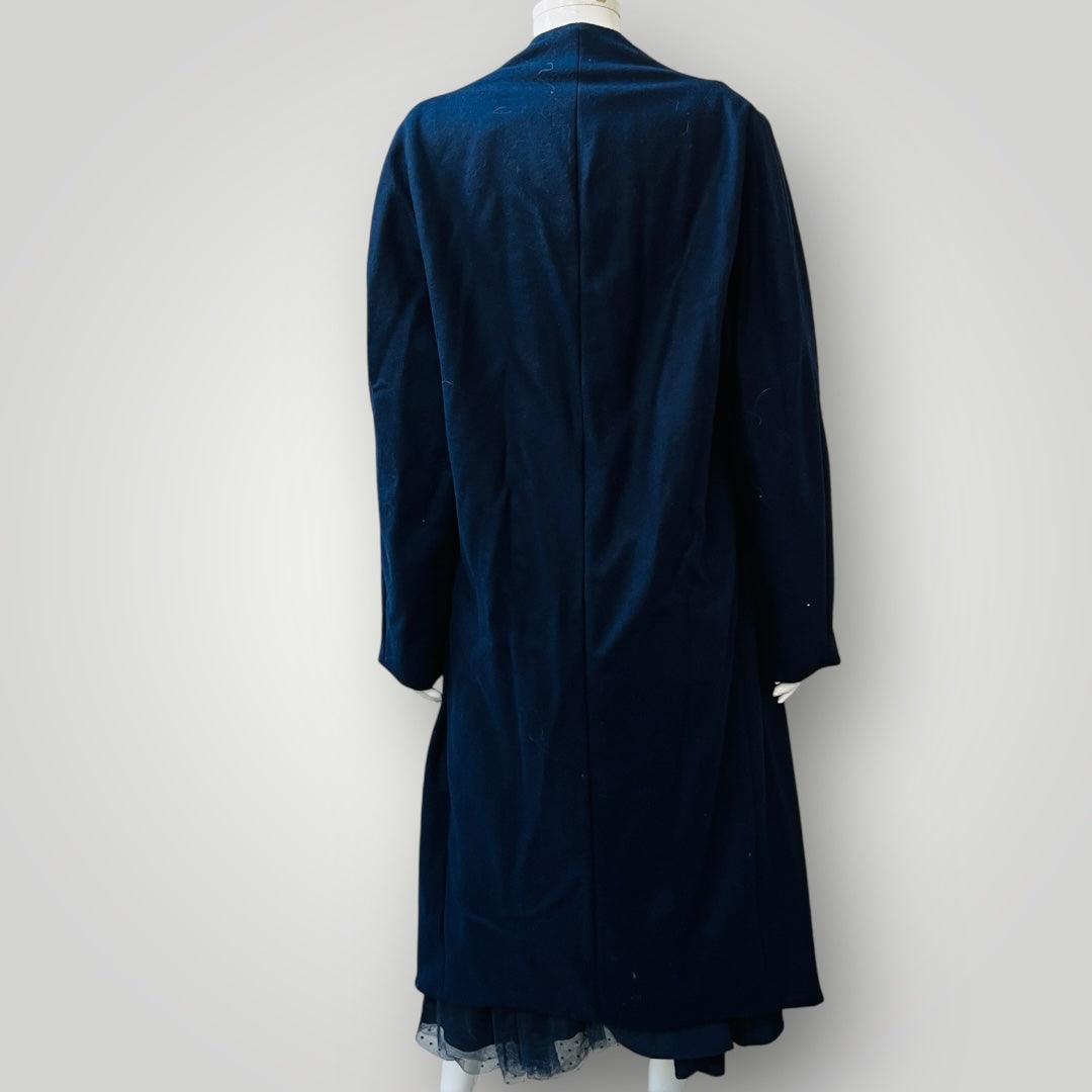 JASON LINGARD / 'brutal' long wool coat / new with tags / 1 / made in nz Jackets