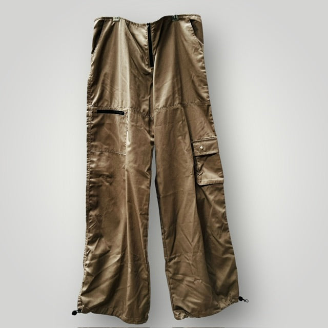 MOTEL / Xander Cargo Trouser in Cotton Drill Taupe / M (3886839940261102025)