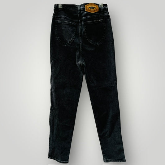 1990s american vintage / JANTZEN / high waisted skinny jeans / 30 (3886839960774172538)