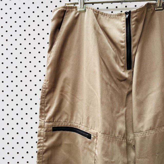 MOTEL / Xander Cargo Trouser in Cotton Drill Taupe / M (3886840110194189338)
