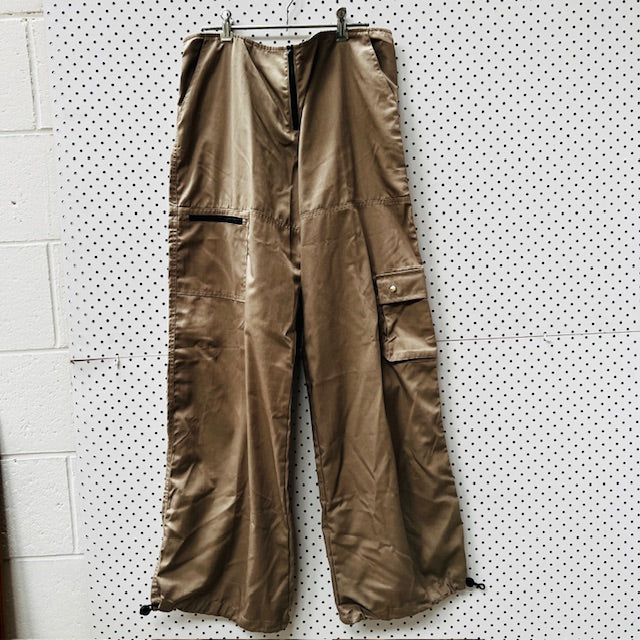 MOTEL / Xander Cargo Trouser in Cotton Drill Taupe / M (3886840111854525010)